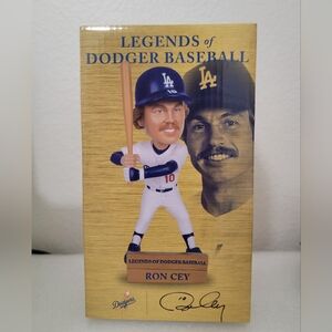 Legends of Dodger Baseball Bobblehead - Ron Cey - World Champion 1981